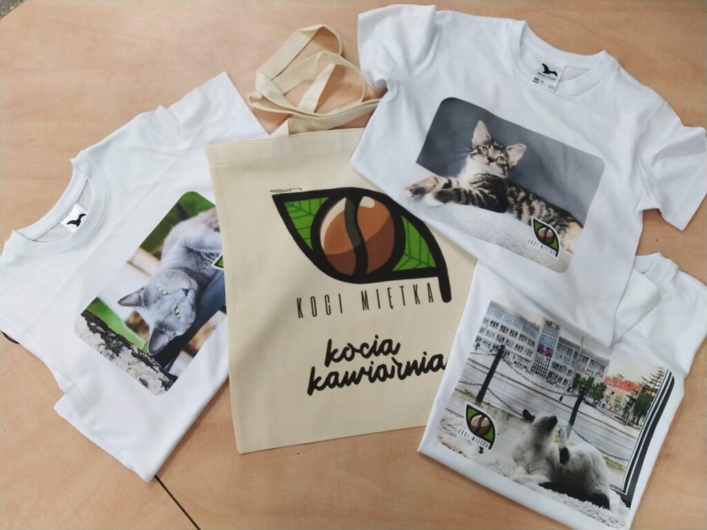 Zestaw materiałów reklamowych z nadrukiem i torbą promocyjną